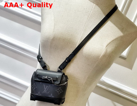 Louis Vuitton Mini Steamer Monogram Eclipse Canvas M00340 Replica