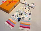 Louis Vuitton Monogram Bandeau White Multicolor Silk Replica