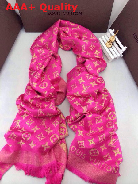 Louis Vuitton Monogram Cashmere Scarf Replica
