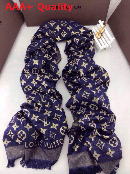 Louis Vuitton Monogram Cashmere Scarf Replica