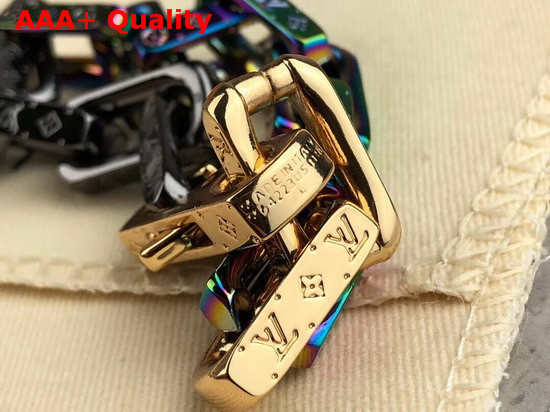 Louis Vuitton Monogram Colors Chain Bracelet M68242 Replica