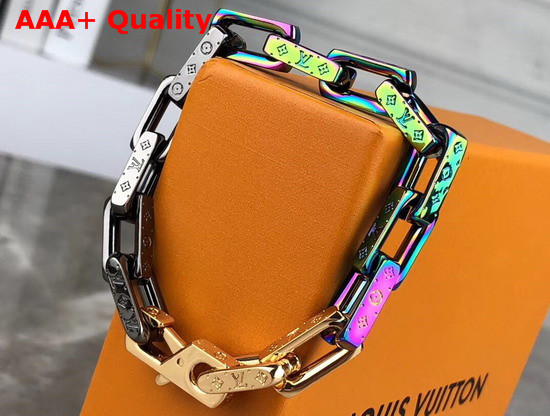 Louis Vuitton Monogram Colors Chain Bracelet M68242 Replica