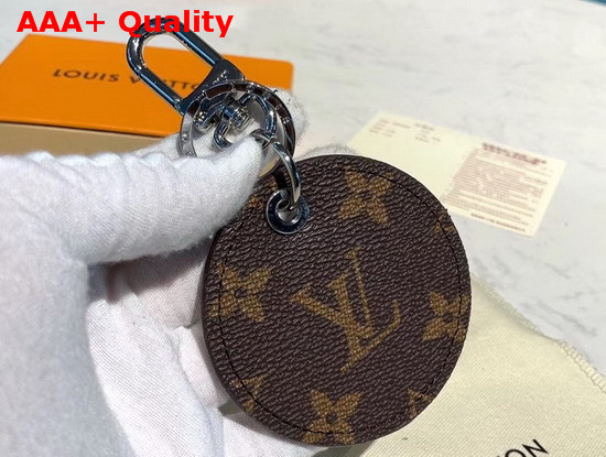 Louis Vuitton Monogram Logos Illustre Bag Charm and Key Holder Brown M68300 Replica