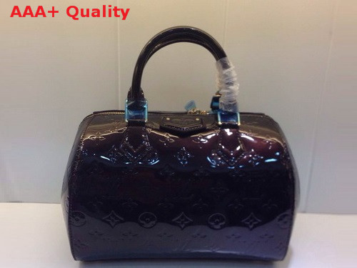 Louis Vuitton Monogram Vernis Leather Montana In Dark Coffee Replica