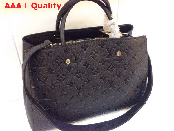 Louis Vuitton Montaigne GM Black M41069 Replica