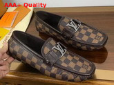 Louis Vuitton Monte Carlo Loafer Damier Ebene Canvas Replica