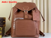Louis Vuitton Montsouris Backpack in Cognac Epi Leather M23099 Replica