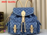Louis Vuitton Montsouris Cargo Backpack Monogram Denim M27330 Replica