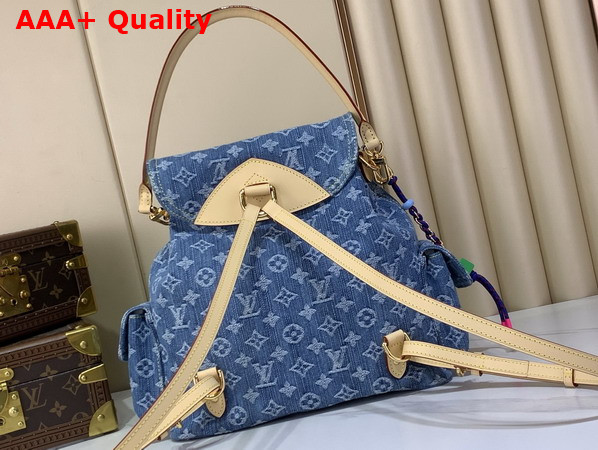 Louis Vuitton Montsouris Cargo Backpack Monogram Denim M27330 Replica