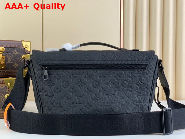 Louis Vuitton Montsouris Messenger Bag in Taurillon Monogram Embossed Cowhide Leather Replica