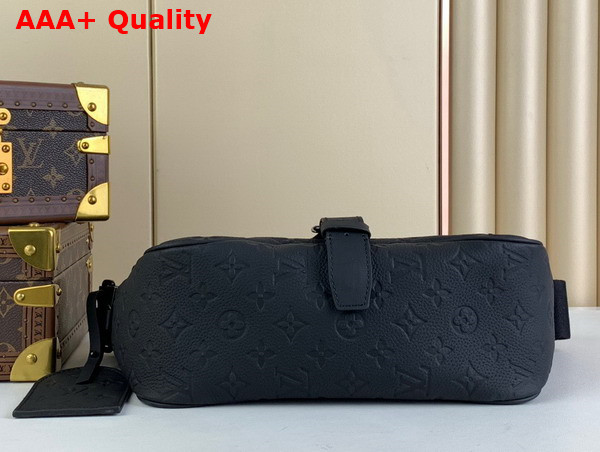 Louis Vuitton Montsouris Messenger Bag in Taurillon Monogram Embossed Cowhide Leather Replica