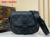 Louis Vuitton Montsouris Messenger PM Monogram Eclipse Canvas M12519 Replica