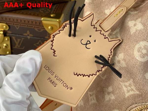 Louis Vuitton Montsouris PM Backpack in Meowgram Coated Canvas M15135 Replica