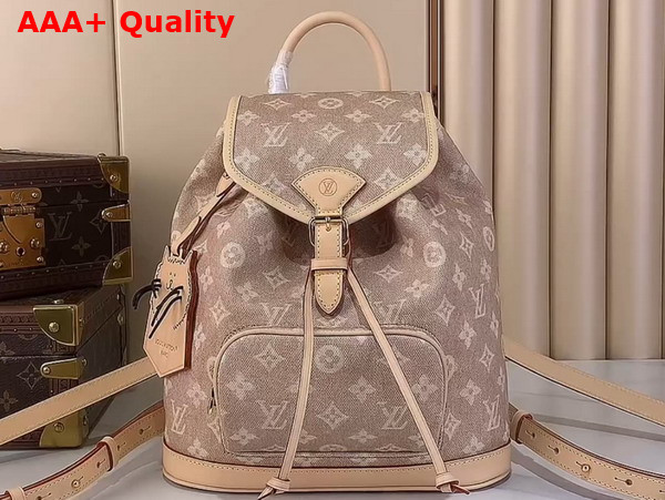 Louis Vuitton Montsouris PM Backpack in Meowgram Coated Canvas M15135 Replica
