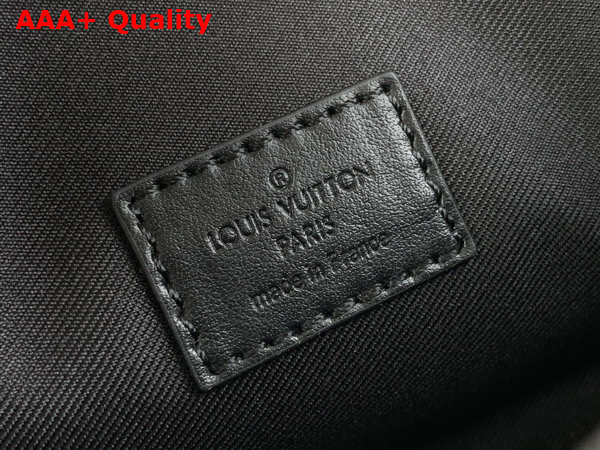 Louis Vuitton Montsouris Wearable Wallet in Monogram Eclipse Canvas M83567 Replica