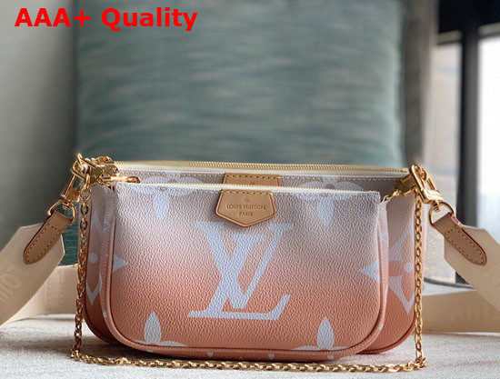 Louis Vuitton Multi Pochette Accessoires Brume Monogram Giant Coated Canvas M57634 Replica