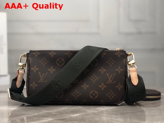 Louis Vuitton Multi Pochette Accessoires Digital Elclusive Prelaunch Kaki M44813 Replica