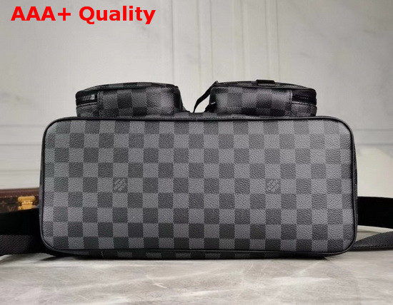 Louis Vuitton Multi Pocket Backpack in Damier Graphite Canvas Replica