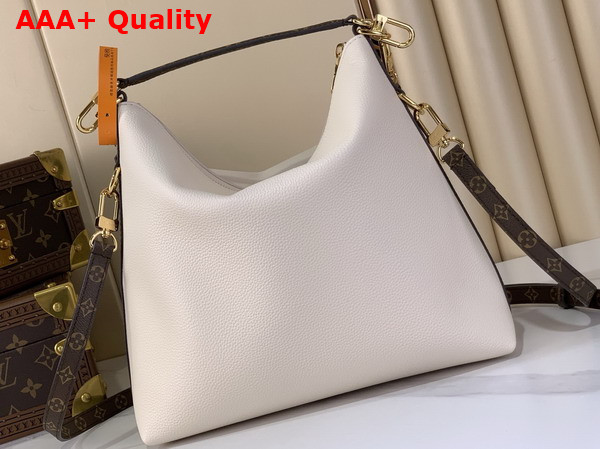 Louis Vuitton Multipass Handbag in Cream Calfskin Leather Replica