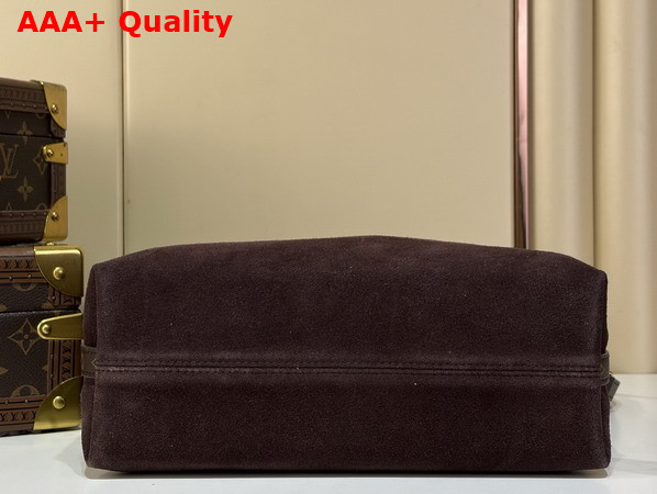 Louis Vuitton Multipass Handbag in Mahogany Suede Calfskin M2A468 Replica
