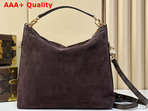 Louis Vuitton Multipass Handbag in Mahogany Suede Calfskin M2A468 Replica