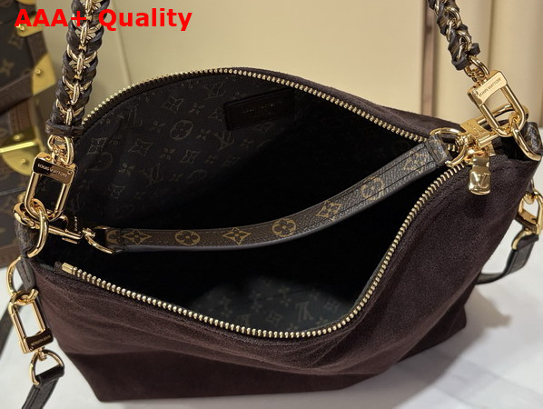 Louis Vuitton Multipass Handbag in Mahogany Suede Calfskin M2A468 Replica