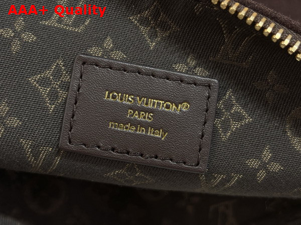 Louis Vuitton Multipass Handbag in Mahogany Suede Calfskin M2A468 Replica