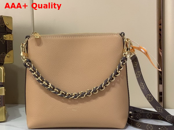 Louis Vuitton Multipass Mini Handbag in Arizona Beige Calfskin Leather Replica