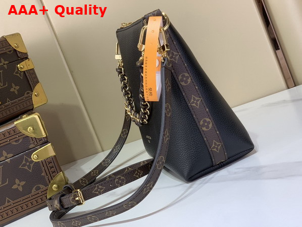 Louis Vuitton Multipass Mini Handbag in Black Calfskin Leather M2A840 Replica
