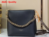 Louis Vuitton Multipass Mini Handbag in Black Calfskin Leather M2A840 Replica