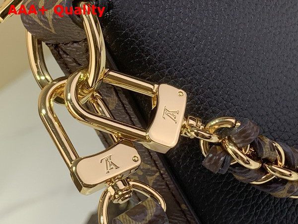 Louis Vuitton Multipass Mini Handbag in Black Calfskin Leather M2A840 Replica