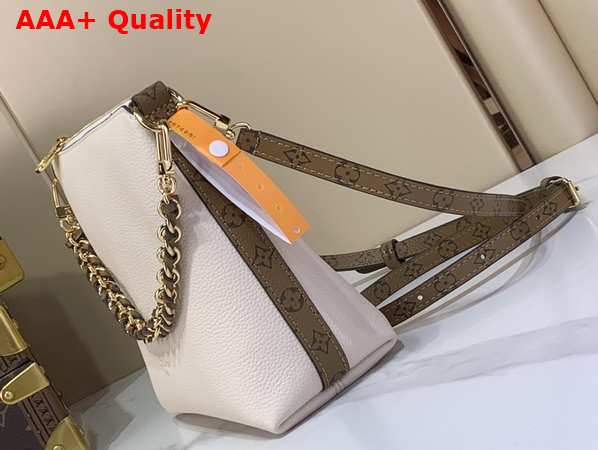 Louis Vuitton Multipass Mini Handbag in Cream Calfskin Leather Replica
