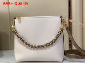 Louis Vuitton Multipass Mini Handbag in Cream Calfskin Leather Replica