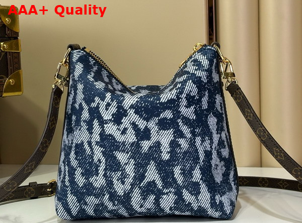 Louis Vuitton Multipass Mini Silver Blue Textile M3A389 Replica