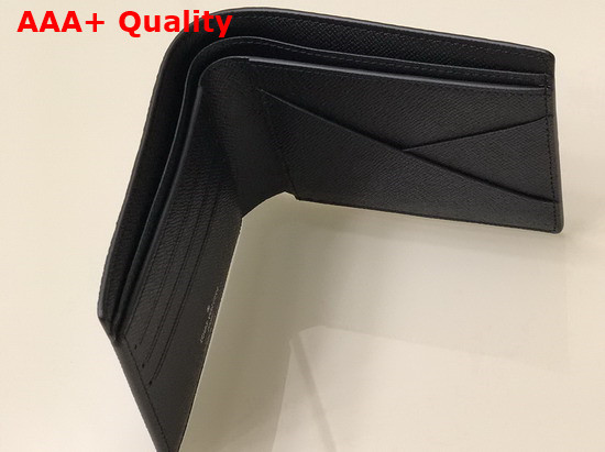 Louis Vuitton Multiple Wallet Gray Damier Graphite 3D Coated Canvas N60434 Replica