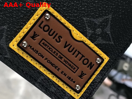 Louis Vuitton Multiple Wallet Savane Yellow M69253 Replica