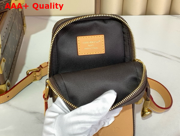 Louis Vuitton Music Player Wearable Wallet Cowhide Leather and Monogram Coated Canvas M14063 Replica