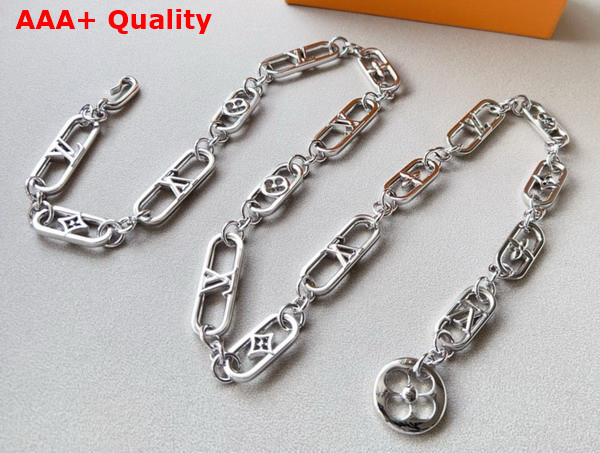 Louis Vuitton My LV Chain Belt in Silver Color Metal Replica