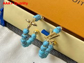 Louis Vuitton My LV Pearl Earrings Turquoise M02039 Replica