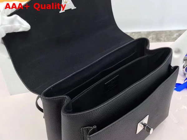 Louis Vuitton Mylockme Noir Soft Calfskin with Microfiber Lining M54849 Replica