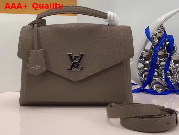 Louis Vuitton Mylockme Taupe Glace Soft Calfskin with Microfiber Lining M54877 Replica