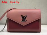 Louis Vuitton Mylockme BB Lockme Burgundy Rose Replica