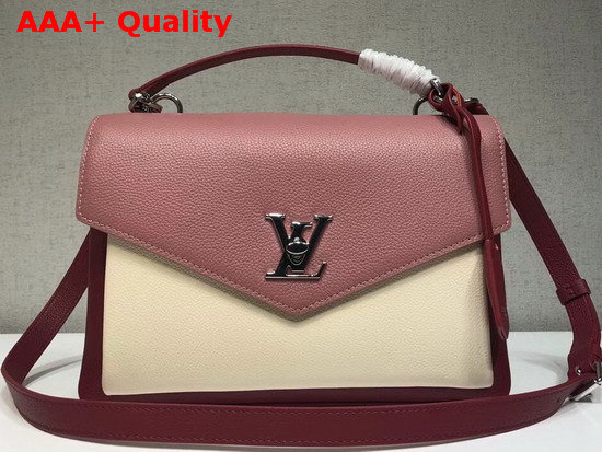 Louis Vuitton Mylockme Burgundy Rose Replica