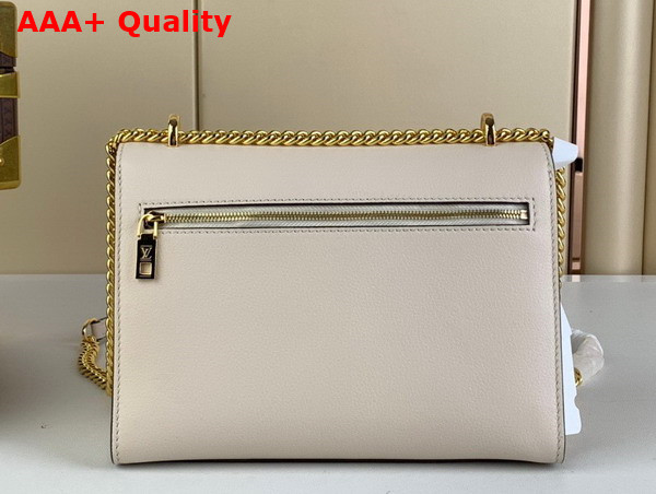 Louis Vuitton Mylockme Chain Bag Rose Trianon Quartz Soft Grained Calfskin M22190 Replica