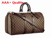 Louis Vuitton Damier Canvas Keepall 45 N41428 Replica