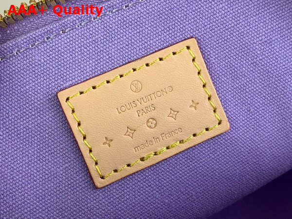 Louis Vuitton Nano Alma Bag in Glossy Lilac Monogram Vernis Leather M82974 Replica