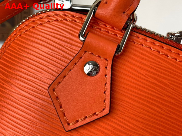 Louis Vuitton Nano Alma Bag in Orange Minnesota Epi Grained Cowhide Leather M82404 Replica