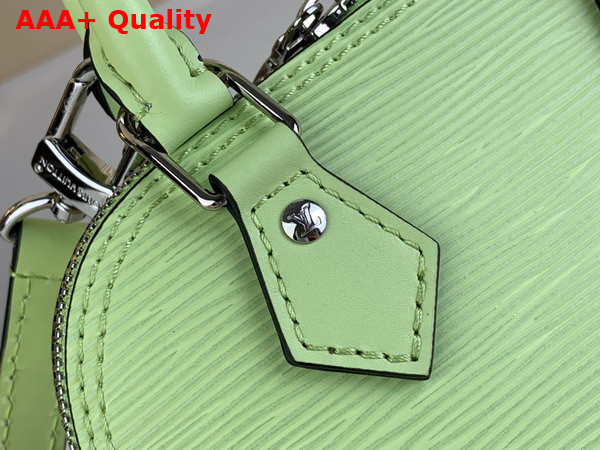 Louis Vuitton Nano Alma Bag in Vert Noto Green Epi Grained Cowhide Leather M82403 Replica
