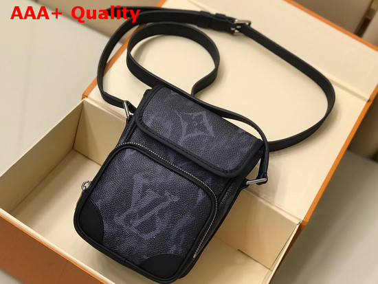 Louis Vuitton Nano Amazon Messenger Monogram Pastel Noir Coated Canvas M45650 Replica