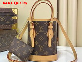 Louis Vuitton Nano Bucket in Monogram Canvas Replica